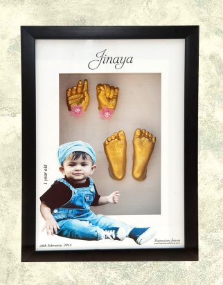 Baby Hand and Footprint Casting Baby Hand and Footprint Casting